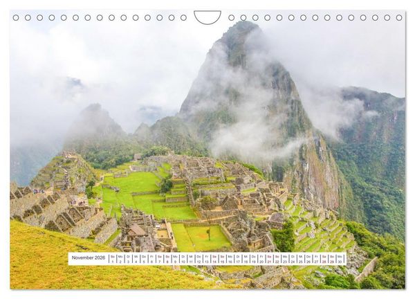 Produktbild: Cuzco und seine Region - Metropole der Inkas (Wandkalender 2026 DIN A4 quer), CALVENDO Monatskalender