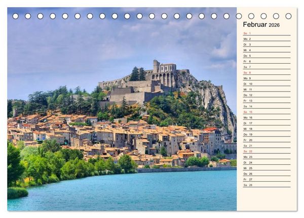 Produktbild: Verzaubernde Provence (Tischkalender 2026 DIN A5 quer), CALVENDO Monatskalender