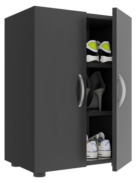 Produktbild: Holz Gro&szlig;er Schuhschrank Schuhkommode Ulas 3