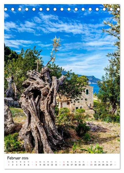 Produktbild: Mallorca - wild und romantisch (Tischkalender 2026 DIN A5 hoch), CALVENDO Monatskalender