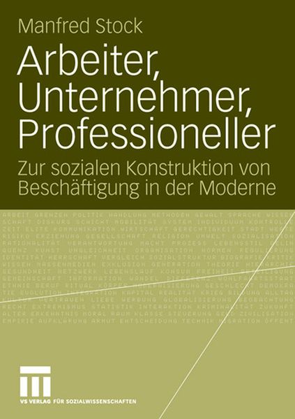 Produktbild: Arbeiter, Unternehmer, Professioneller