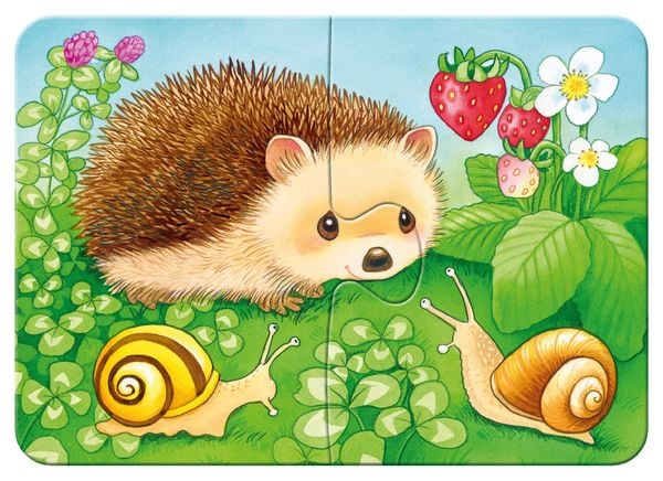 Produktbild: Puzzle Ravensburger S&uuml;&szlig;e Gartenbewohner 2-8 Teile