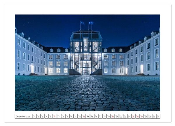 Produktbild: Das Saarland entdecken (Tischkalender 2026 DIN A5 quer), CALVENDO Monatskalender