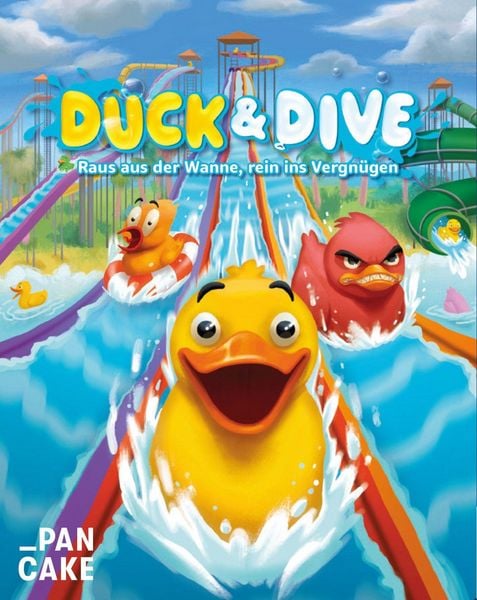 Produktbild: Duck & Dive. Kartenspiel. Raus aus der Wanne, rein ins Vergn&uuml;gen