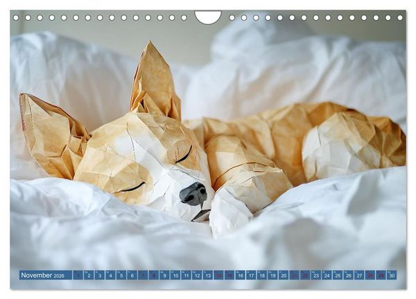 Produktbild: Wenn Papier zum Leben erwacht (Wandkalender 2026 DIN A4 quer), CALVENDO Monatskalender