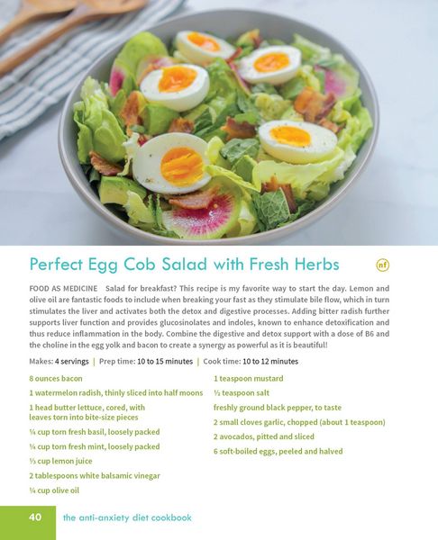 Produktbild: Anti-Anxiety Diet Cookbook