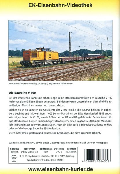 Produktbild: Die Baureihe V 100,1 DVD-Video