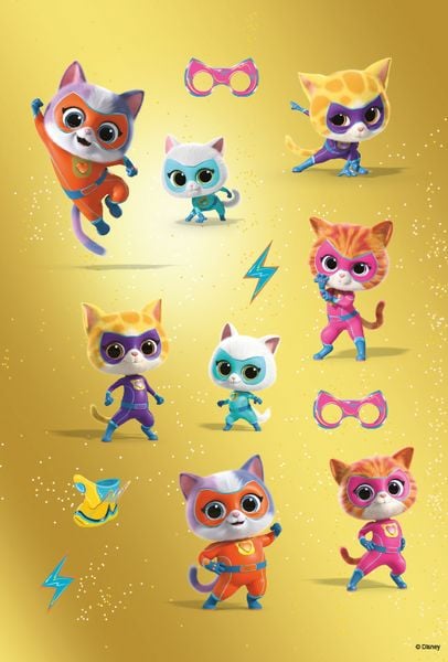 Produktbild: Disney Junior SuperKitties: Superstarker Sticker- und Malspa&szlig;