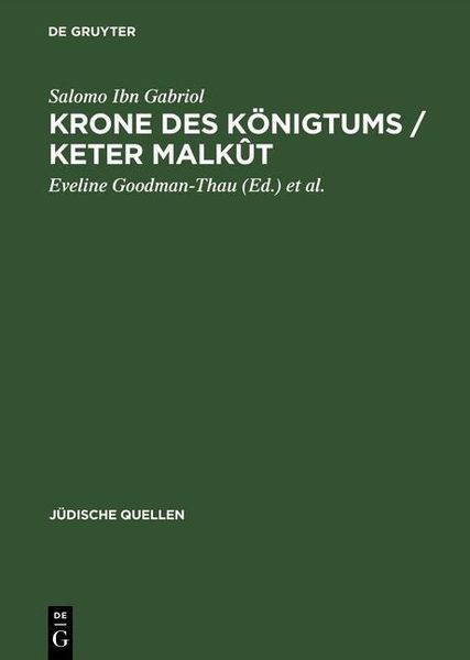 Produktbild: Krone des K&ouml;nigtums / Keter malk&ucirc;t