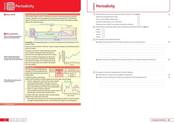 Produktbild: AQA A-level Chemistry Organise and Retrieve Your Knowledge
