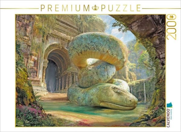 CALVENDO Puzzle Steinerne Echos | 2000 Teile Lege-Größe 90 × 67 cm Foto-Puzzle für glückliche Stunden