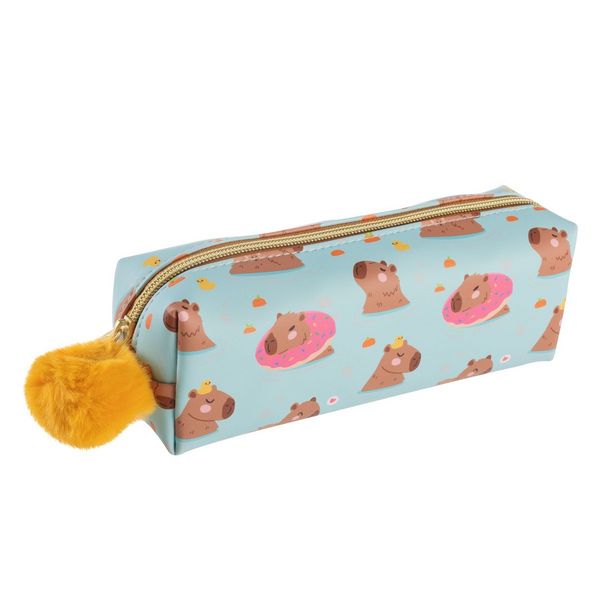 Produktbild: Idena Schlamper Capybara blau 205x60x70mm Verschluss mit Pompom