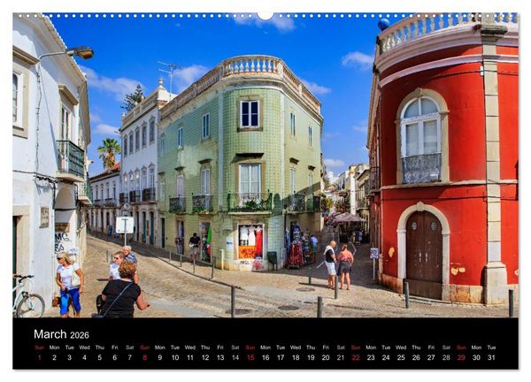 Produktbild: Algarve - the gold coast of Portugal (High Quality Premium Wall Calendar 2026 DIN A2 landscape),CALVENDO 12 Month Wall Calendar