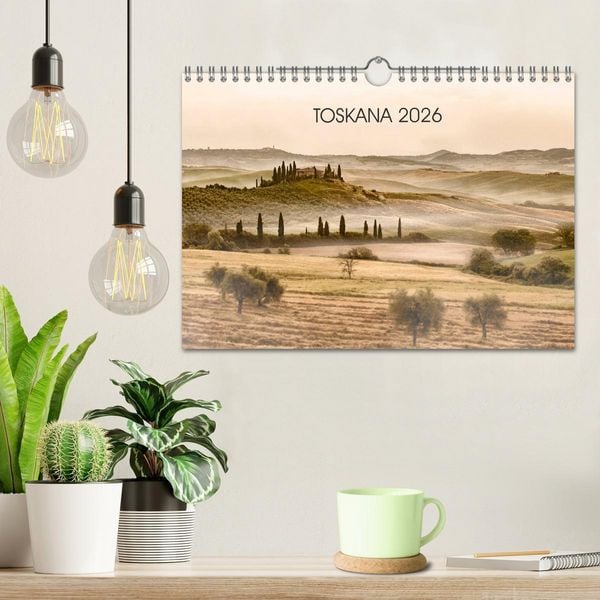 Produktbild: Toskana 2026 (Wandkalender 2026 DIN A4 quer), CALVENDO Monatskalender
