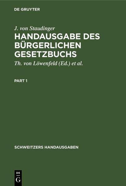 Produktbild: Handausgabe des B&uuml;rgerlichen Gesetzbuchs