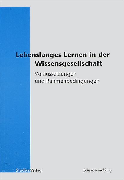 Produktbild: Lebenslanges Lernen in der Wissensgesellschaft