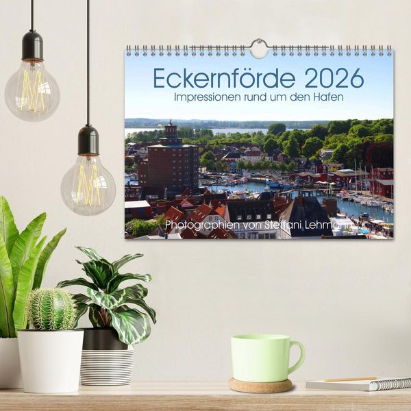 Produktbild: Eckernf&ouml;rde 2026. Impressionen rund um den Hafen (Wandkalender 2026 DIN A4 quer), CALVENDO Monatskalender