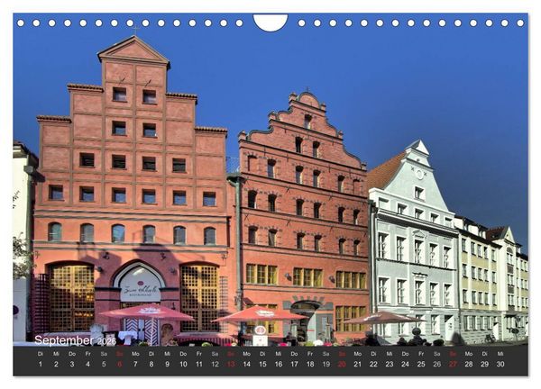 Produktbild: Stralsund. Das Tor zur Insel R&uuml;gen (Wandkalender 2026 DIN A4 quer), CALVENDO Monatskalender