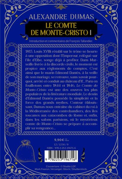 Produktbild: Le comte de Monte-Cristo. Tome 1