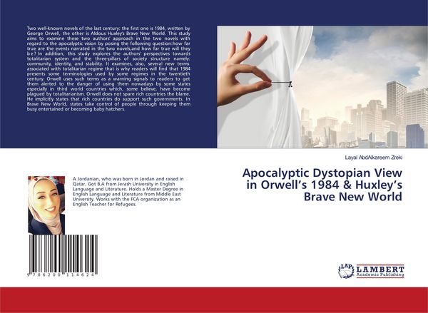 Produktbild: Apocalyptic Dystopian View in Orwell's 1984 & Huxley's Brave New World