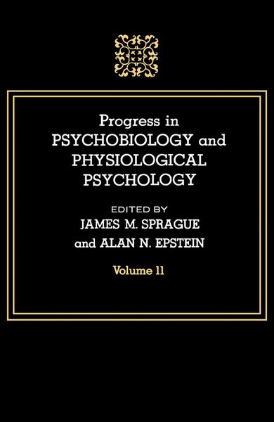 Produktbild: Progress in Psychobiology and Physiological Psychology