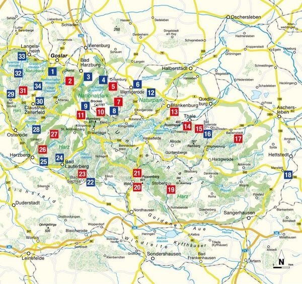 Produktbild: Wanderungen f&uuml;r Langschl&auml;fer im Harz