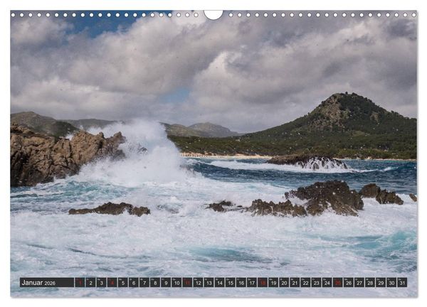 Produktbild: Cala Ratjada Kalender (Wandkalender 2026 DIN A3 quer), CALVENDO Monatskalender
