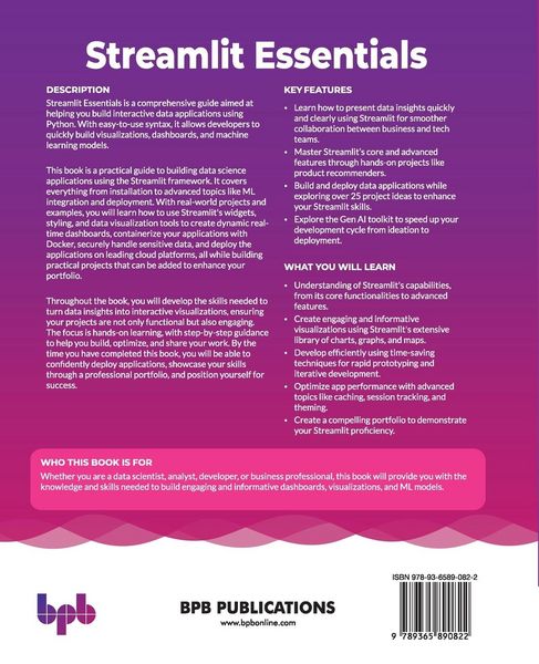 Produktbild: Streamlit Essentials
