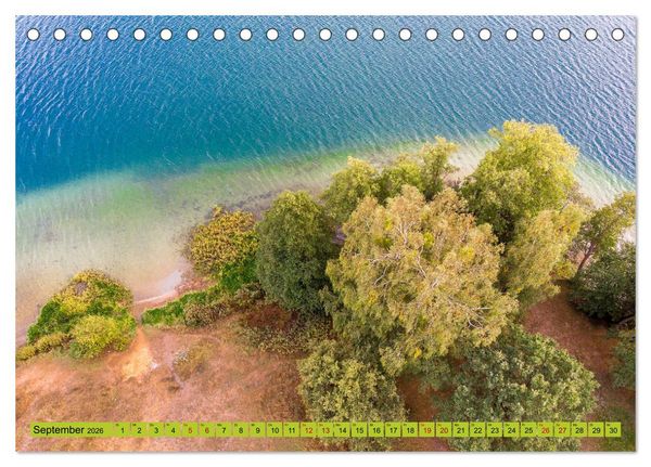 Produktbild: Schorfheide von oben (Tischkalender 2026 DIN A5 quer), CALVENDO Monatskalender