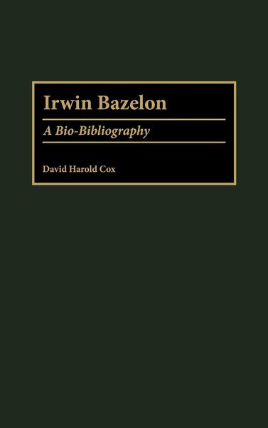 Produktbild: Irwin Bazelon
