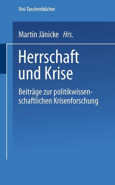 Produktbild: Herrschaft und Krise