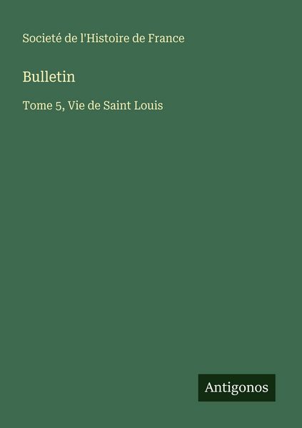 Produktbild: Bulletin