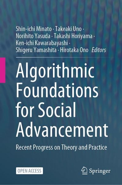 Produktbild: Algorithmic Foundations for Social Advancement