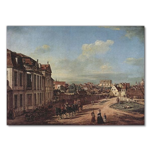 Produktbild: Lais Puzzle Canaletto (I) - Ansicht von Warschau, Schlo&szlig; Lubomorski und der Eiseren, Tor-Platz 1000 Teile
