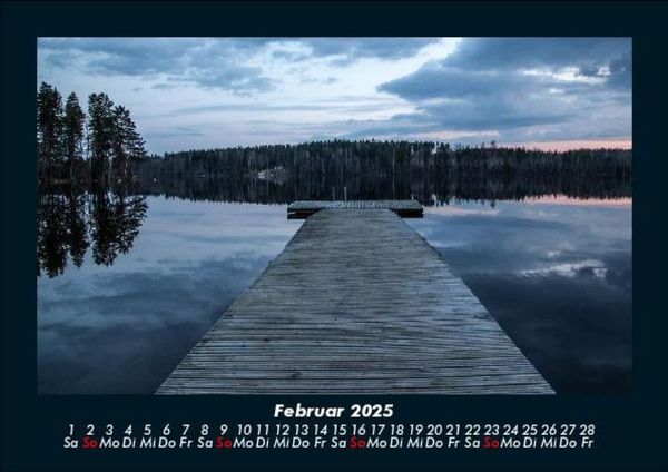 Produktbild: Tage am See 2025 Fotokalender DIN A5