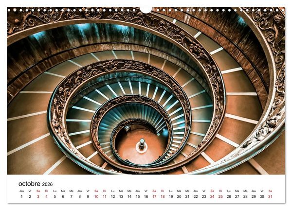 Produktbild: Rome, La Cit&eacute; &Eacute;ternelle (Calendrier mural 2026 DIN A3 vertical), CALVENDO calendrier mensuel