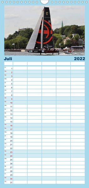 Produktbild: High Speed Katamarane - Schwebend ans Limit - Familienplaner hoch (Wandkalender 2022 , 21 cm x 45 cm, hoch)