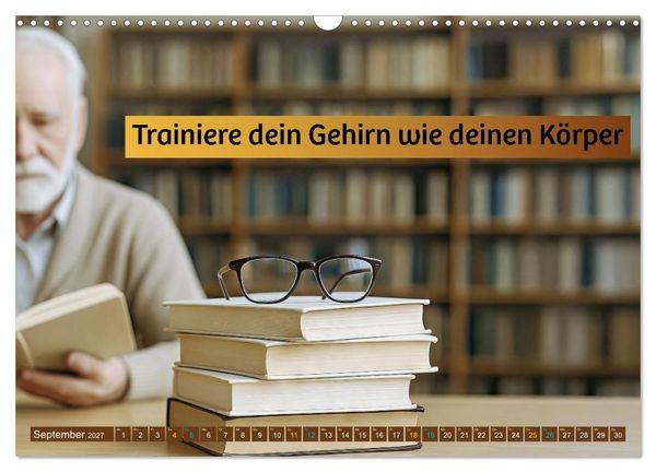 Produktbild: Longevity - Die Zukunft der Vitalit&auml;t (Wandkalender 2027 DIN A3 quer), CALVENDO Monatskalender