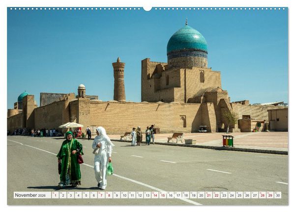 Produktbild: Usbekistan und seine Kultursch&auml;tze (Wandkalender 2026 DIN A2 quer), CALVENDO Monatskalender