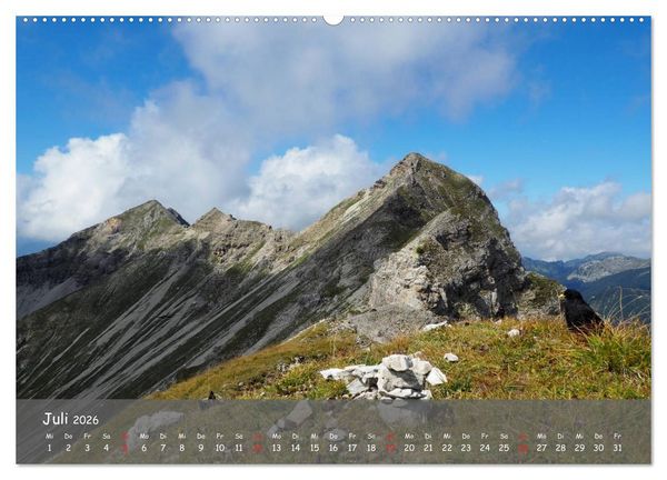Produktbild: Ammergauer Alpen (Wandkalender 2026 DIN A2 quer), CALVENDO Monatskalender