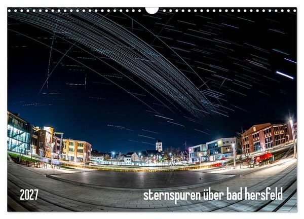 Produktbild: Sternspuren &uuml;ber Bad Hersfeld (Wandkalender 2027 DIN A3 quer), CALVENDO Monatskalender