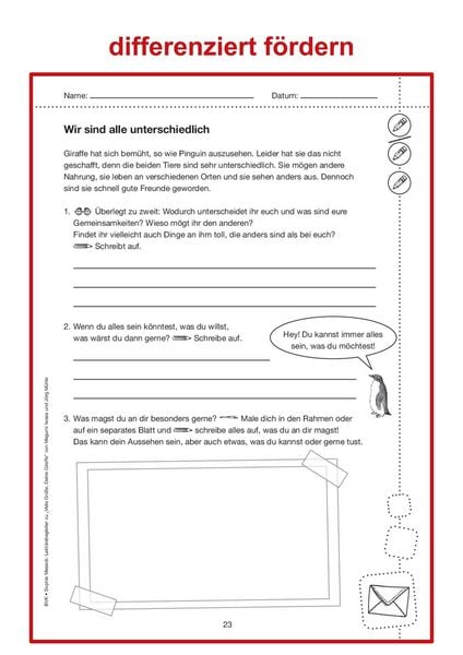 Produktbild: Lekt&uuml;rebegleiter &ndash; kompakt und differenziert: Viele Gr&uuml;&szlig;e, Deine Giraffe