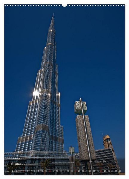 Produktbild: Grenzenloses Dubai (hochwertiger Premium Wandkalender 2026 DIN A2 hoch), Kunstdruck in Hochglanz