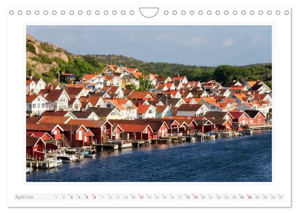 Produktbild: Bohusl&auml;n. Sm&ouml;gen - Hunnebostrand - Kungshamn (Wandkalender 2026 DIN A4 quer), CALVENDO Monatskalender