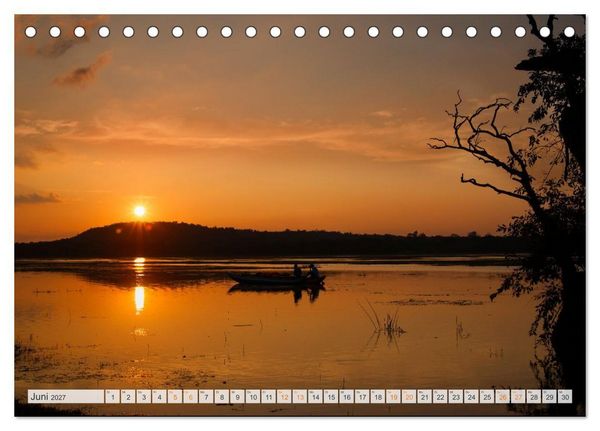Produktbild: Verliebt in Sri Lanka (Tischkalender 2027 DIN A5 quer), CALVENDO Monatskalender