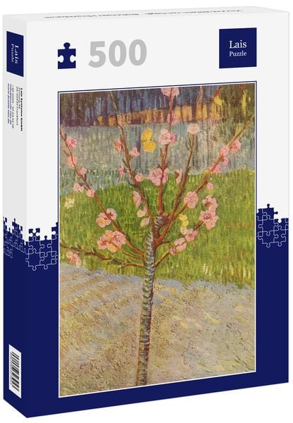 Produktbild: Lais Puzzle Vincent Willem van Gogh - Bl&uuml;hender Pfirsichbaum 500 Teile