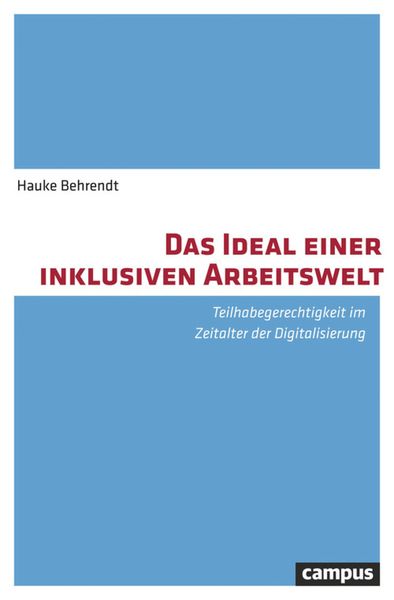 Produktbild: Das Ideal einer inklusiven Arbeitswelt