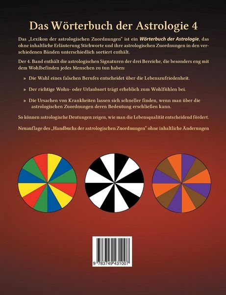 Produktbild: Lexikon der astrologischen Zuordnungen Band 4