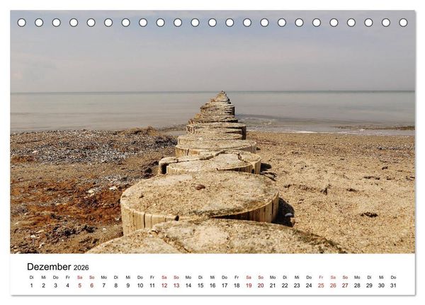 Produktbild: Ein Tag auf der Insel Hiddensee (Tischkalender 2026 DIN A5 quer), CALVENDO Monatskalender