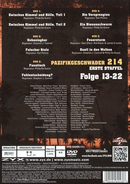 Pazifikgeschwader 214 - Staffel 1/Folge 13-22 [5 DVDs] als DVD kaufen